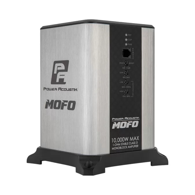 آمپلی فایر مونو پاور آکوستیک Power Acoustik MOFO 10,000W | کلاس D استیبل روی ۱ اهم