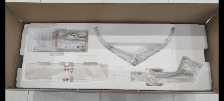 مانیتور گیمینگ ال جی مدل 49WQ95C-W سایز ۴۹ اینچ QHD خمیده ۱۴۴ هرتز اوپن باکس (Open Box)