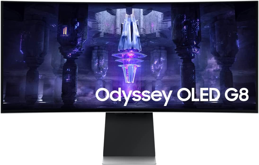 مانیتور گیمینگ سامسونگ مدل LS34BG850 سایز ۳۴ اینچ OLED با کیفیت UWQHD و نرخ تازه‌سازی ۱۷۵ هرتز