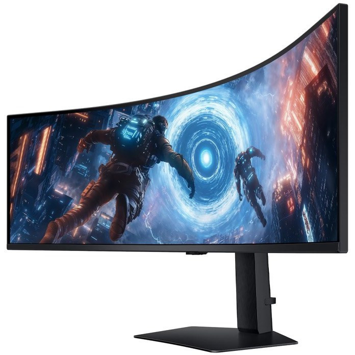 مانیتور گیمینگ سامسونگ مدل 49FG910 سایز 49 اینچ | خمیده | 144Hz | QLED